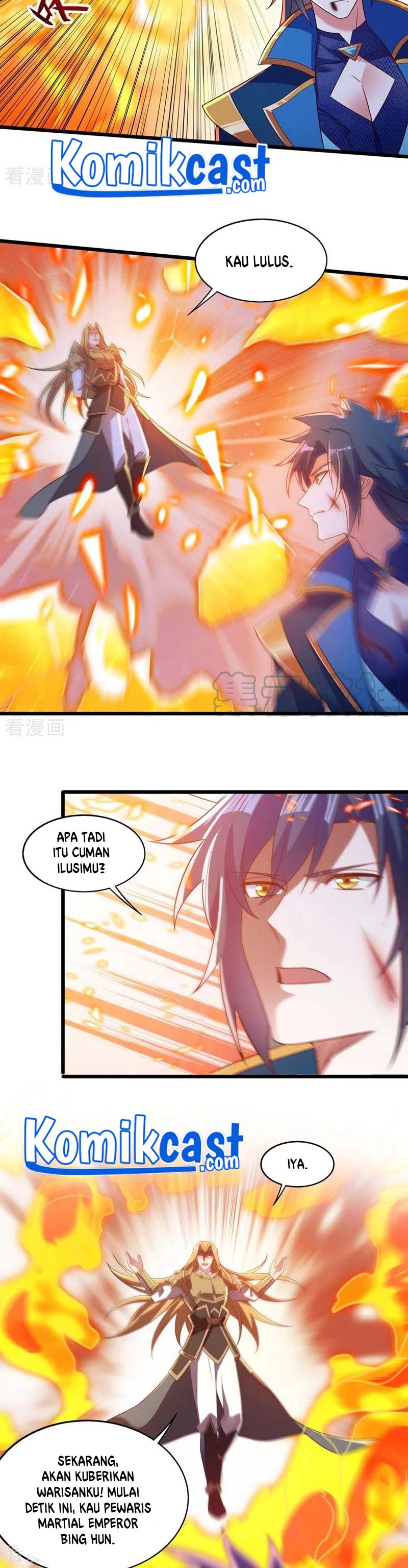 Spirit Sword Sovereign Chapter 453 Bahasa Indonesia